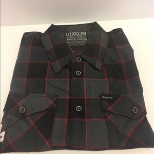 Dixxon flannel snap on limited edition